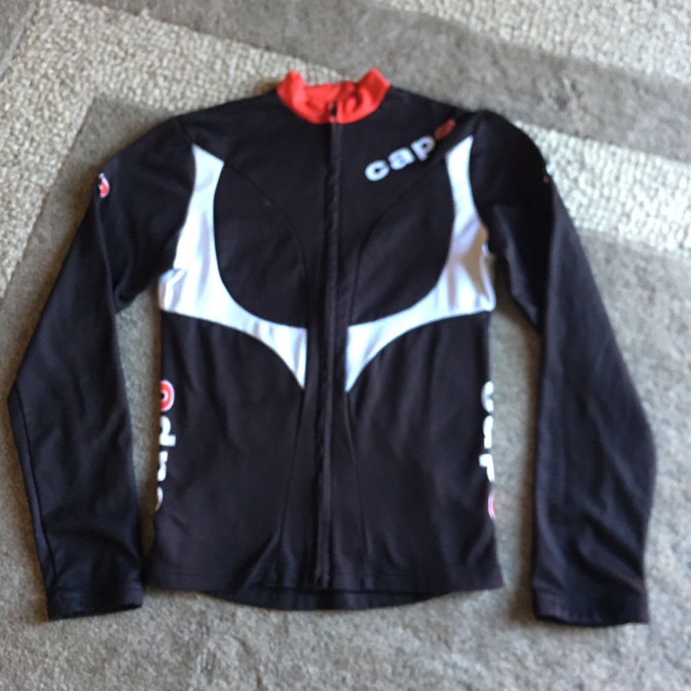 Capo Cycling - Fitted Black Size S